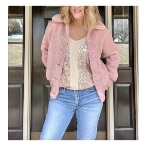 Pink Teddy Jacket
